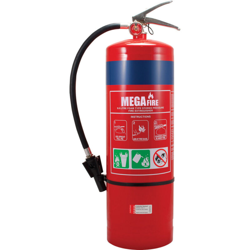 9 Litre Foam Fire Extinguisher All Safety Products