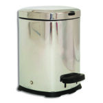 STAINLESS STEEL PEDAL BIN