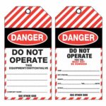 DANGER Lockout Tag Tear Proof (100)