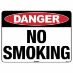 Danger No Smoking 600×450