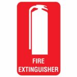 Fire Extinguisher Location Sign