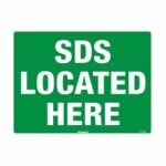 SDS Located Here Sign 450×300