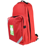 Red First Aid Backpack