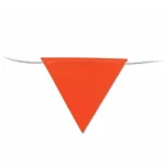 30m Flag Bunting – Orange