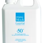 Maxiblock SPF 50+ Essential Sunscreen – 1 ltr pump